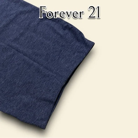 💝 Forever 21 New with out tag Pencil Skirt blue - Picture 2 of 4